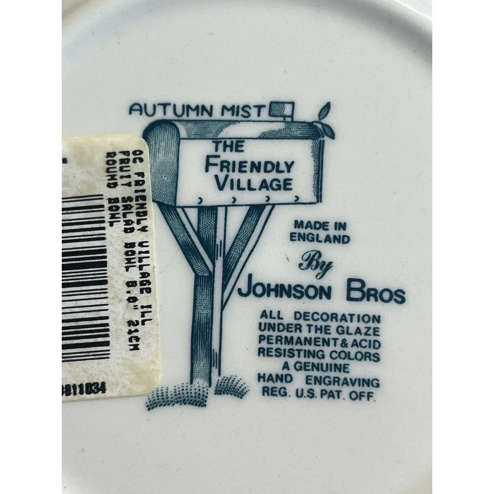 Johnson Brothers Friendly Village 8